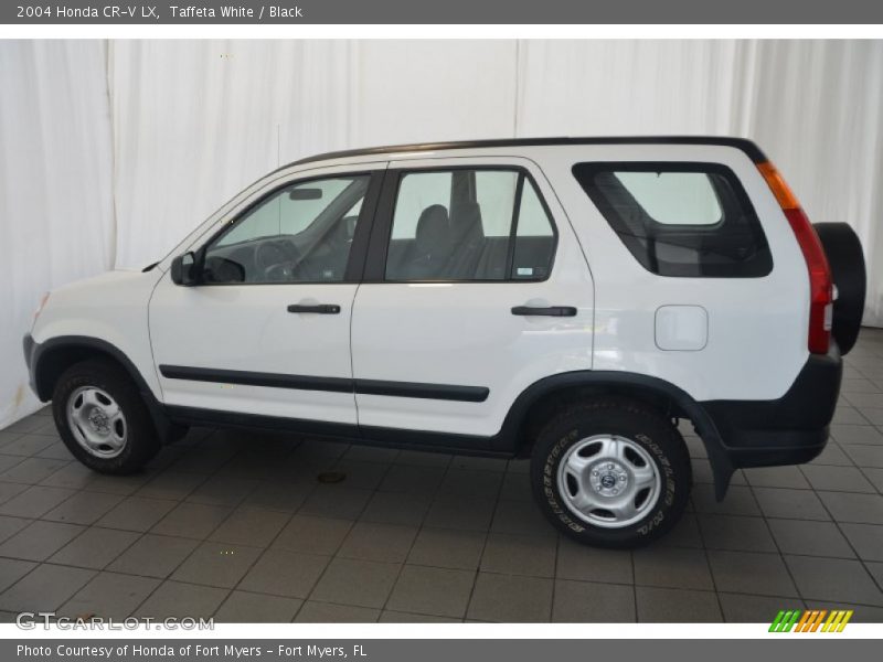 Taffeta White / Black 2004 Honda CR-V LX