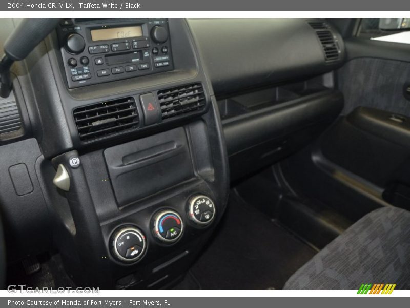 Taffeta White / Black 2004 Honda CR-V LX