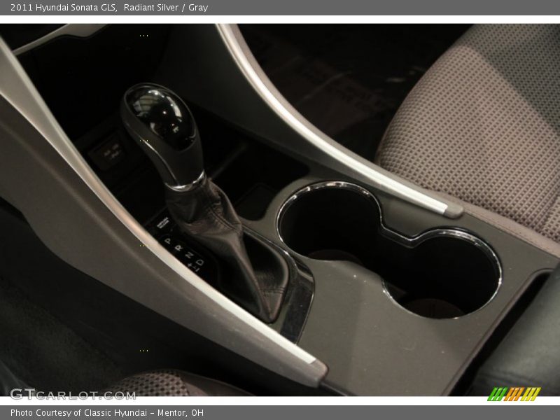Radiant Silver / Gray 2011 Hyundai Sonata GLS