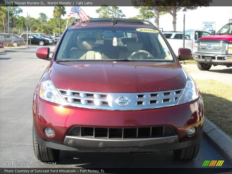 Merlot Metallic / Cafe Latte 2005 Nissan Murano SL