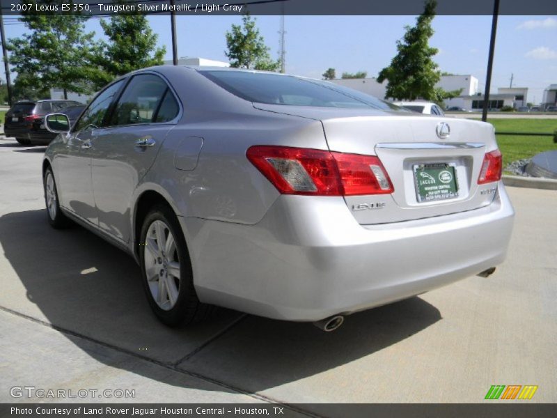 Tungsten Silver Metallic / Light Gray 2007 Lexus ES 350