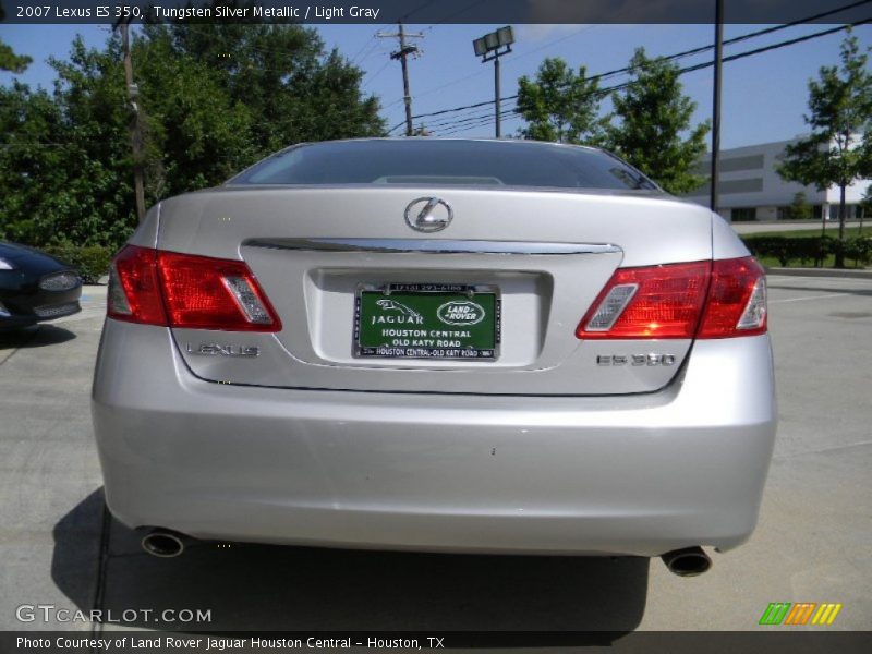 Tungsten Silver Metallic / Light Gray 2007 Lexus ES 350