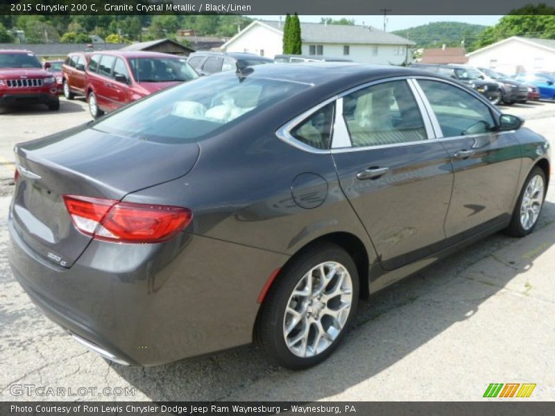 Granite Crystal Metallic / Black/Linen 2015 Chrysler 200 C