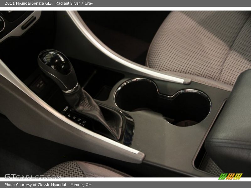 Radiant Silver / Gray 2011 Hyundai Sonata GLS