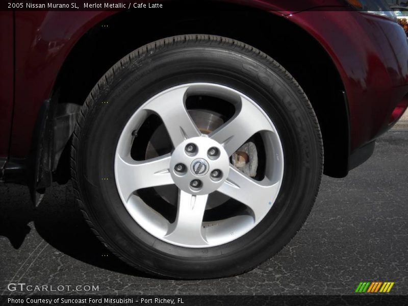 Merlot Metallic / Cafe Latte 2005 Nissan Murano SL