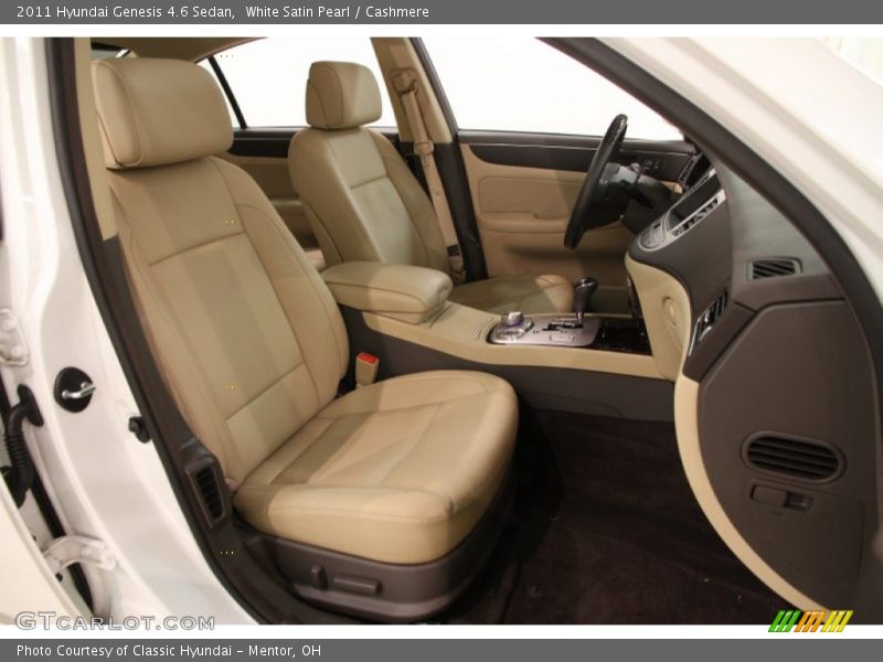 White Satin Pearl / Cashmere 2011 Hyundai Genesis 4.6 Sedan