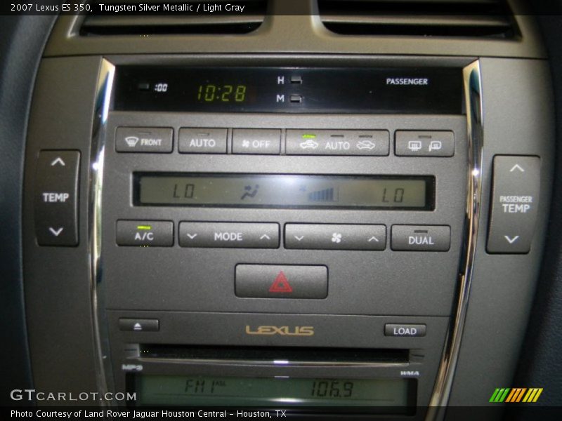 Tungsten Silver Metallic / Light Gray 2007 Lexus ES 350