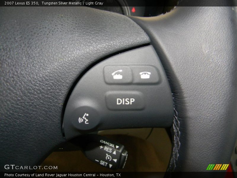 Tungsten Silver Metallic / Light Gray 2007 Lexus ES 350