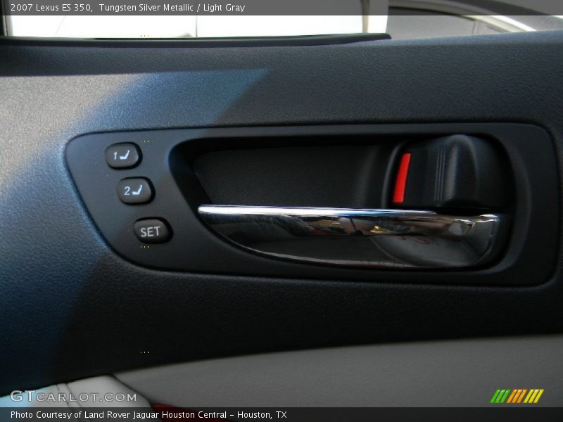 Tungsten Silver Metallic / Light Gray 2007 Lexus ES 350
