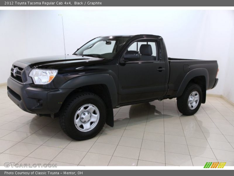 Black / Graphite 2012 Toyota Tacoma Regular Cab 4x4