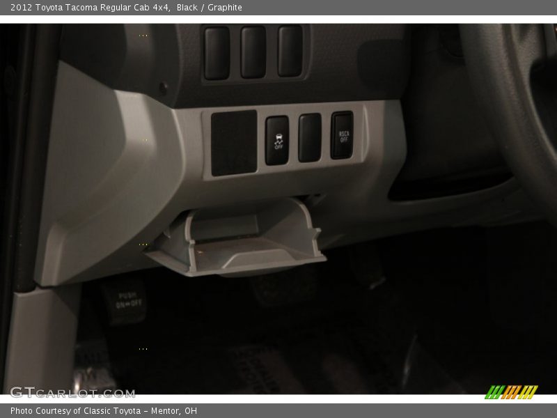 Black / Graphite 2012 Toyota Tacoma Regular Cab 4x4