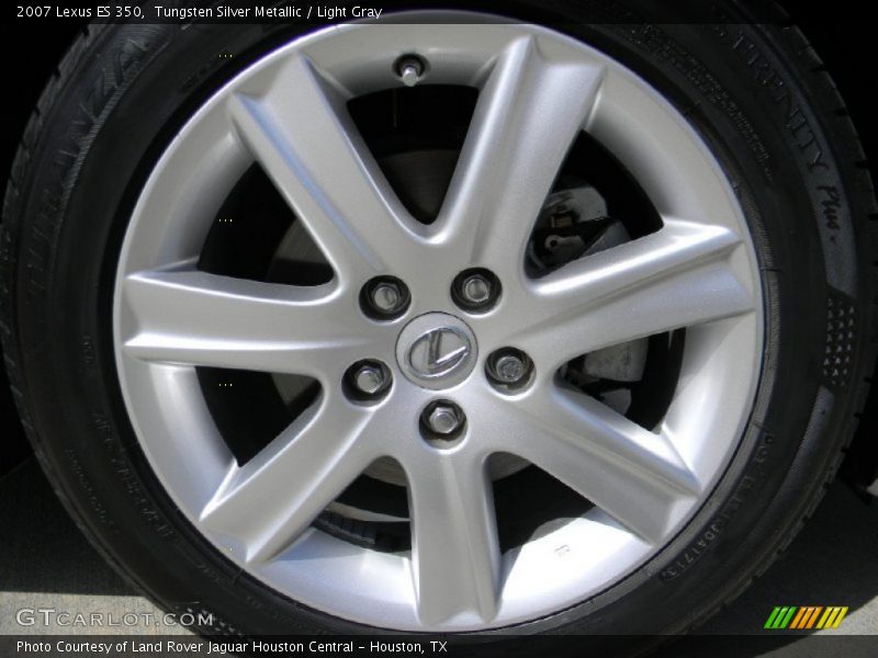 Tungsten Silver Metallic / Light Gray 2007 Lexus ES 350