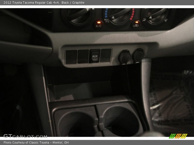 Black / Graphite 2012 Toyota Tacoma Regular Cab 4x4