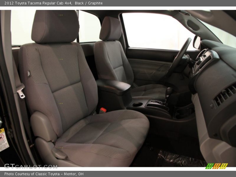 Black / Graphite 2012 Toyota Tacoma Regular Cab 4x4