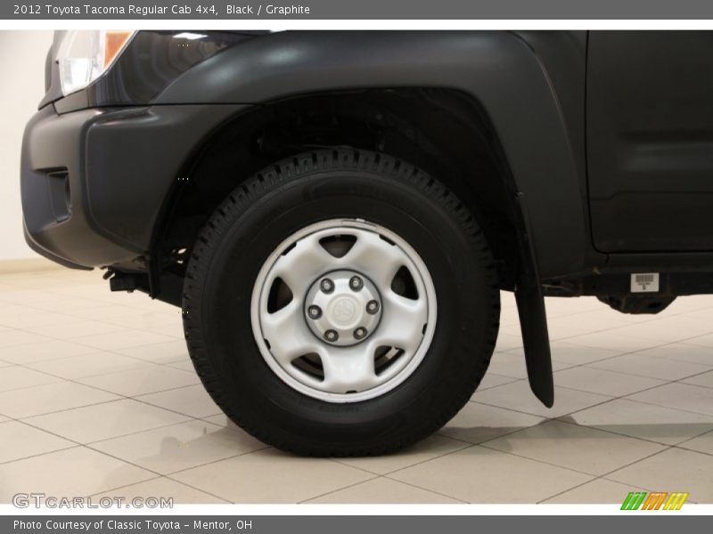 Black / Graphite 2012 Toyota Tacoma Regular Cab 4x4