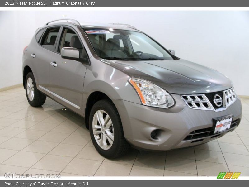 Platinum Graphite / Gray 2013 Nissan Rogue SV