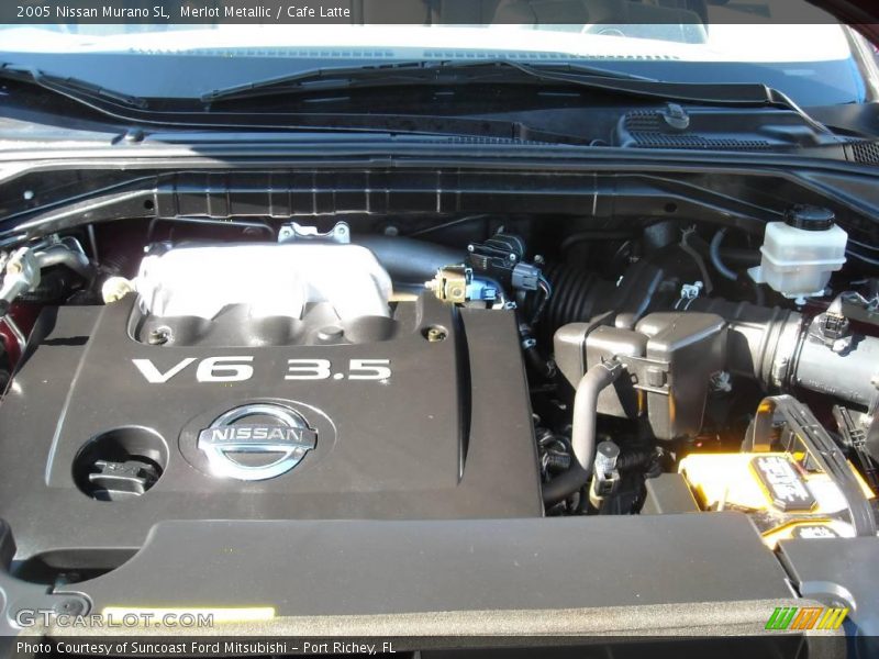 Merlot Metallic / Cafe Latte 2005 Nissan Murano SL
