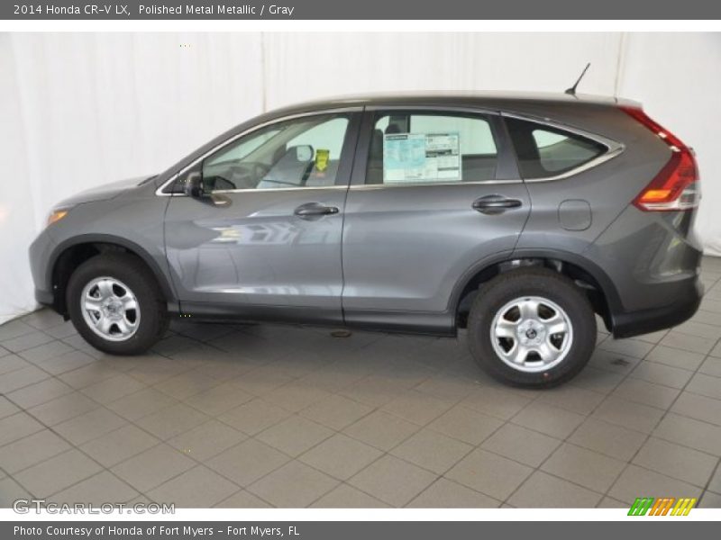 Polished Metal Metallic / Gray 2014 Honda CR-V LX