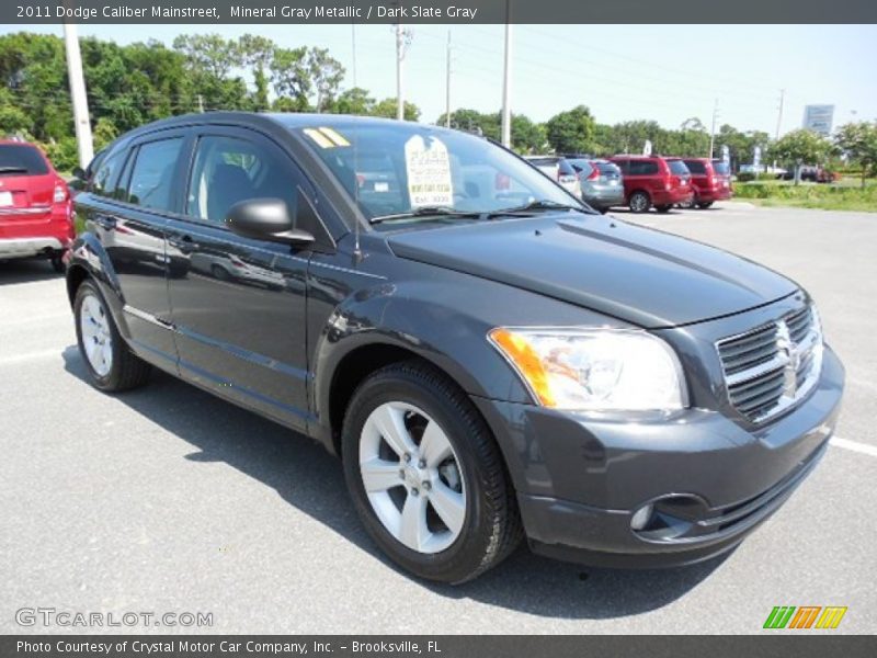 Mineral Gray Metallic / Dark Slate Gray 2011 Dodge Caliber Mainstreet