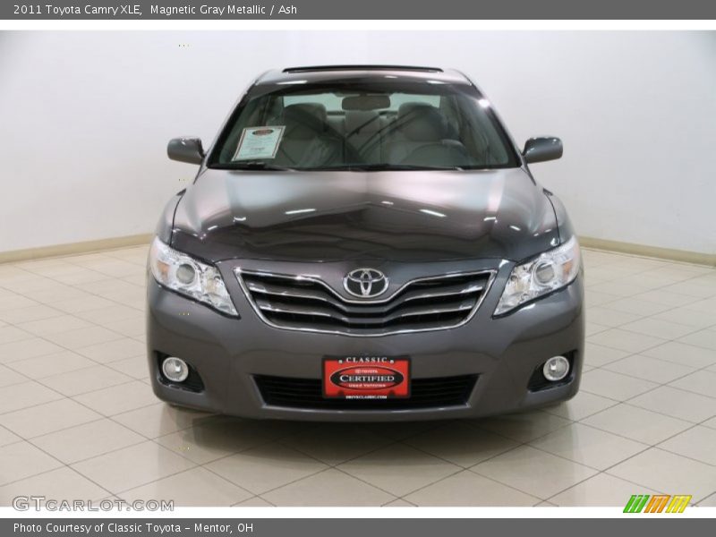 Magnetic Gray Metallic / Ash 2011 Toyota Camry XLE