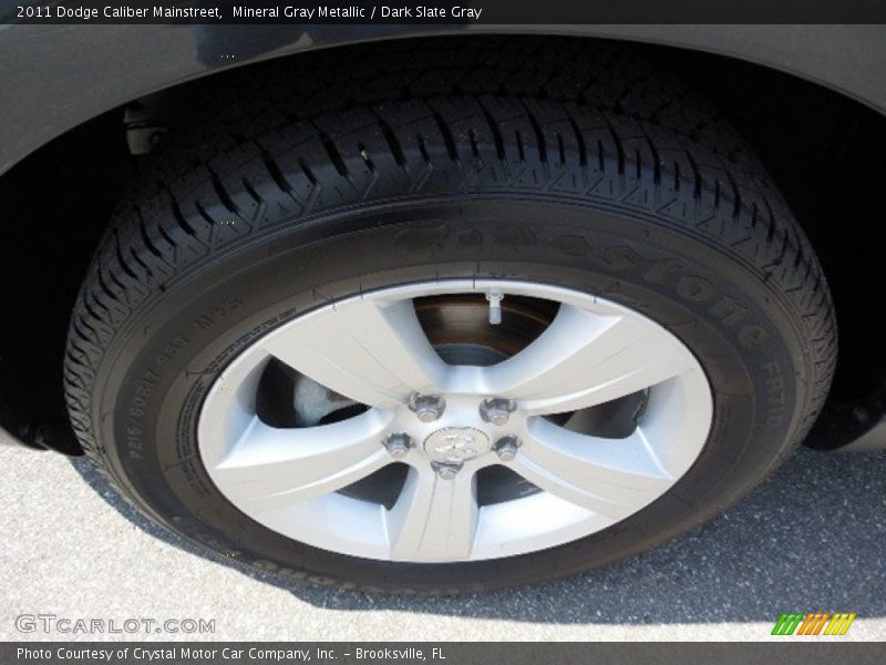 Mineral Gray Metallic / Dark Slate Gray 2011 Dodge Caliber Mainstreet
