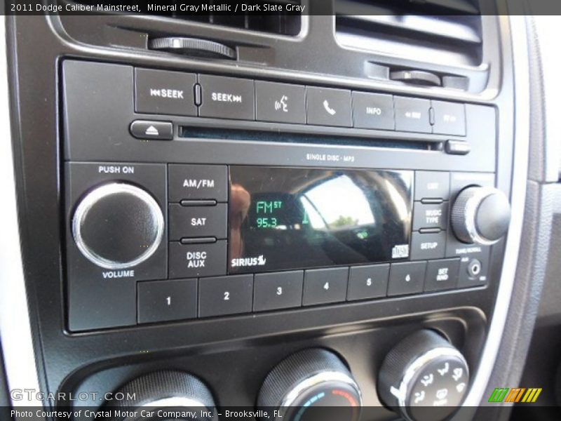 Mineral Gray Metallic / Dark Slate Gray 2011 Dodge Caliber Mainstreet