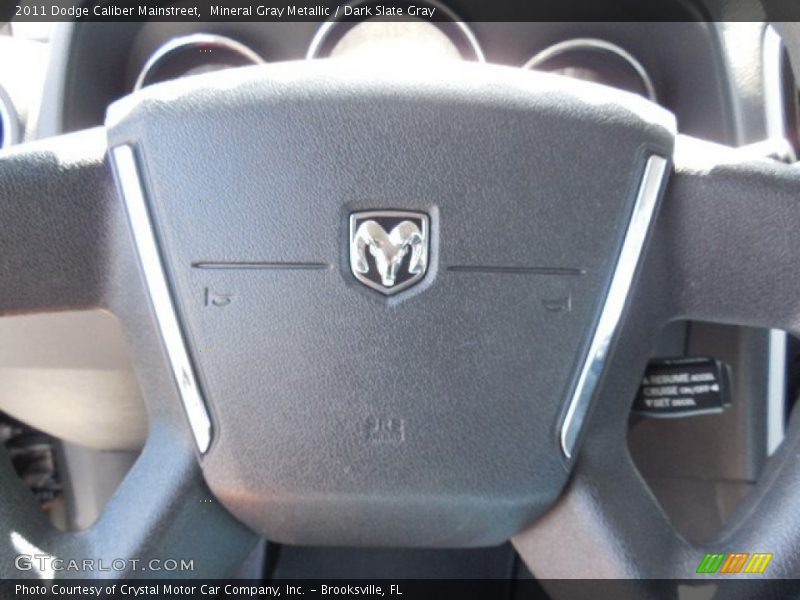 Mineral Gray Metallic / Dark Slate Gray 2011 Dodge Caliber Mainstreet