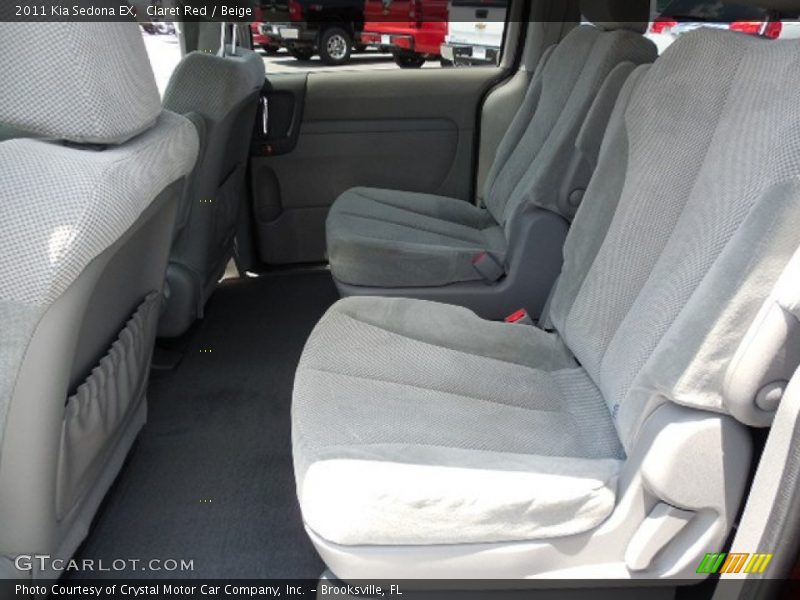 Claret Red / Beige 2011 Kia Sedona EX