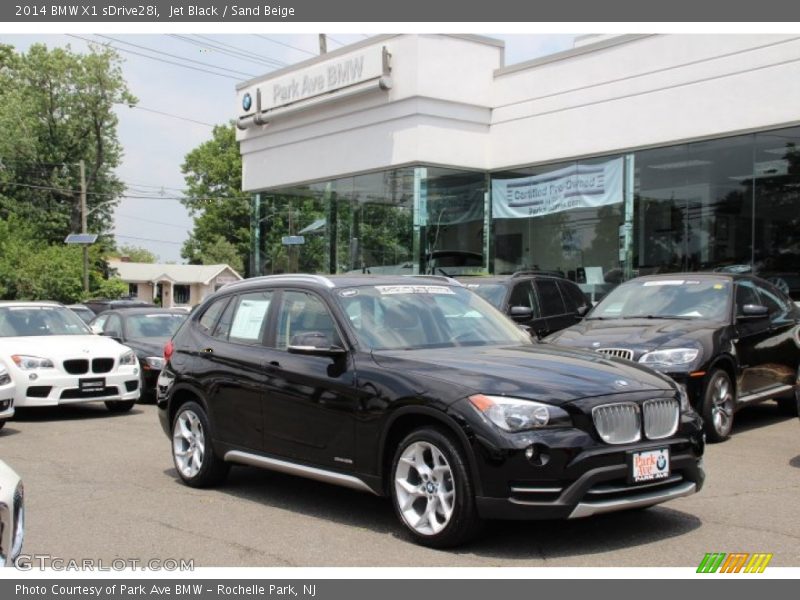 Jet Black / Sand Beige 2014 BMW X1 sDrive28i