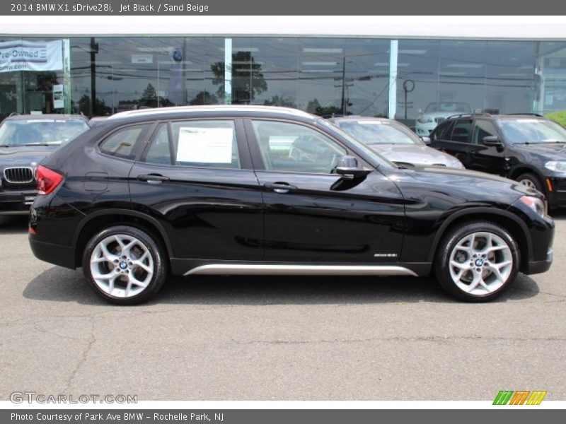 Jet Black / Sand Beige 2014 BMW X1 sDrive28i