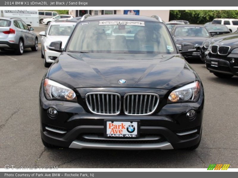 Jet Black / Sand Beige 2014 BMW X1 sDrive28i