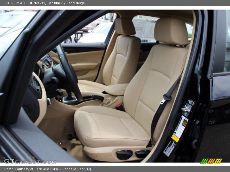Jet Black / Sand Beige 2014 BMW X1 sDrive28i