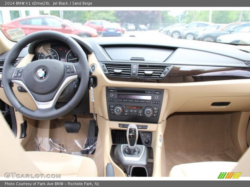 Jet Black / Sand Beige 2014 BMW X1 sDrive28i