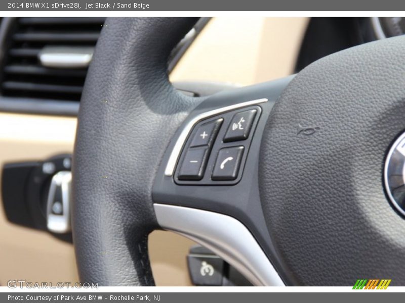 Jet Black / Sand Beige 2014 BMW X1 sDrive28i