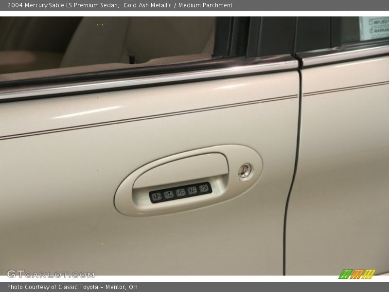 Gold Ash Metallic / Medium Parchment 2004 Mercury Sable LS Premium Sedan