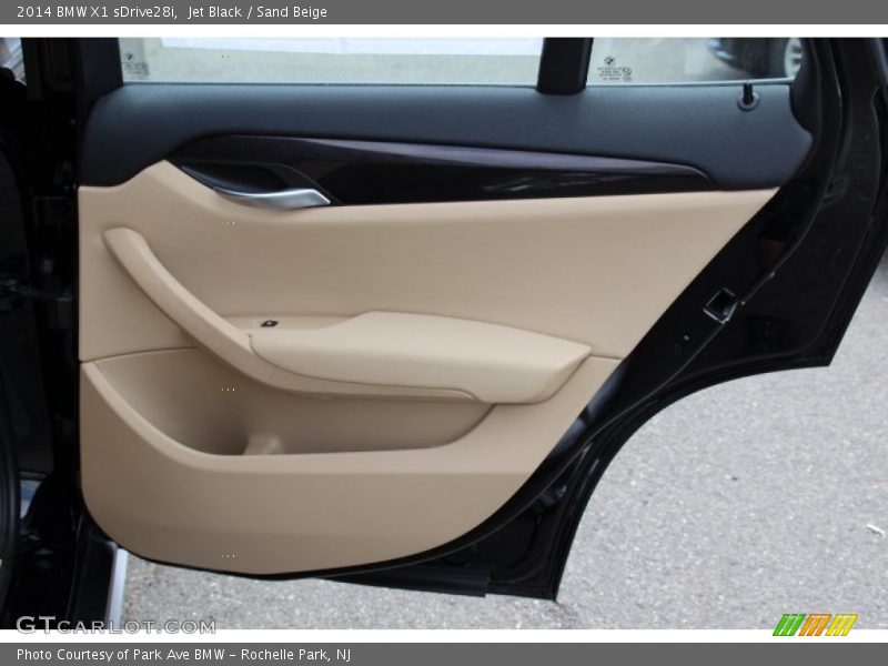 Jet Black / Sand Beige 2014 BMW X1 sDrive28i