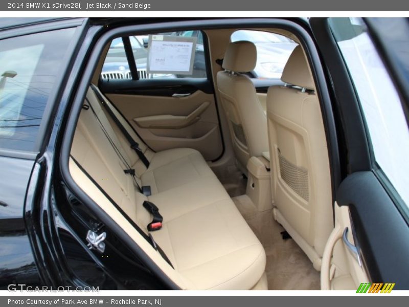 Jet Black / Sand Beige 2014 BMW X1 sDrive28i