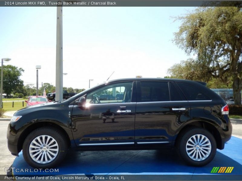 Tuxedo Black Metallic / Charcoal Black 2014 Lincoln MKX FWD