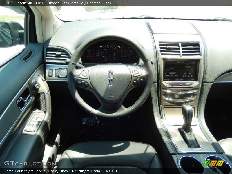 Tuxedo Black Metallic / Charcoal Black 2014 Lincoln MKX FWD