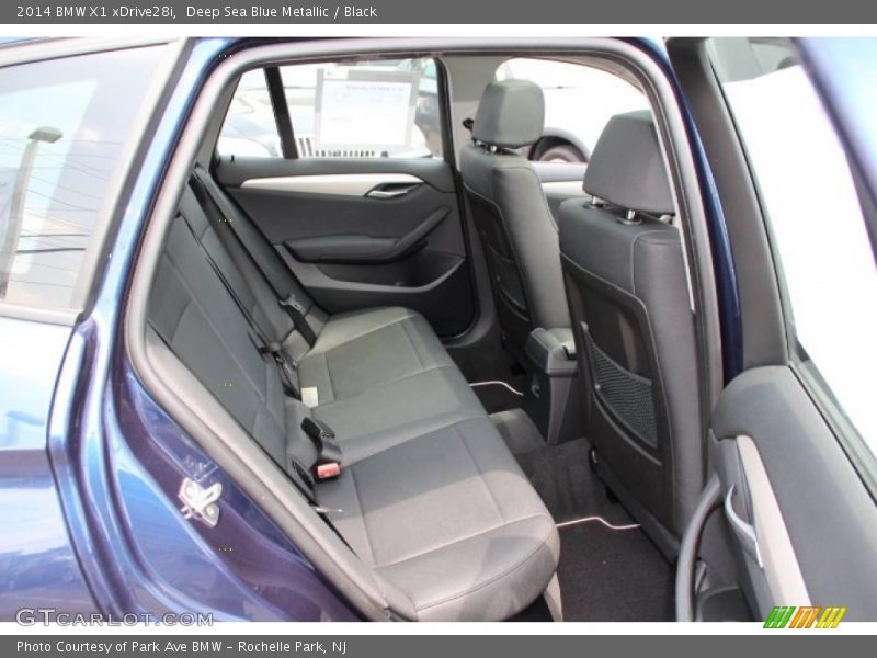 Deep Sea Blue Metallic / Black 2014 BMW X1 xDrive28i