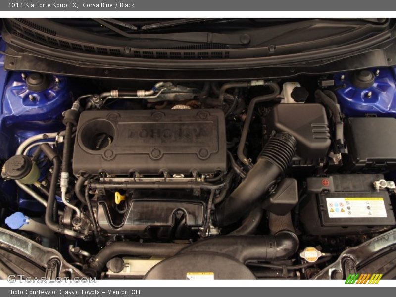  2012 Forte Koup EX Engine - 2.0 Liter DOHC 16-Valve CVVT 4 Cylinder