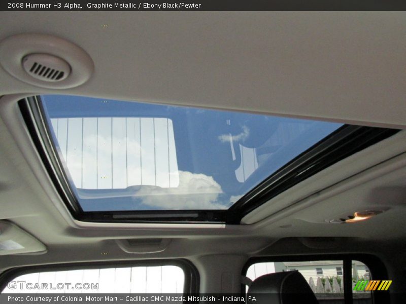 Graphite Metallic / Ebony Black/Pewter 2008 Hummer H3 Alpha