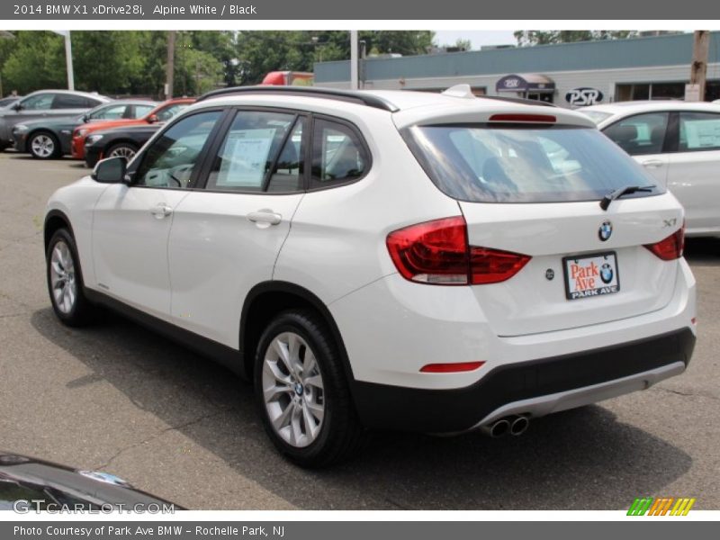 Alpine White / Black 2014 BMW X1 xDrive28i