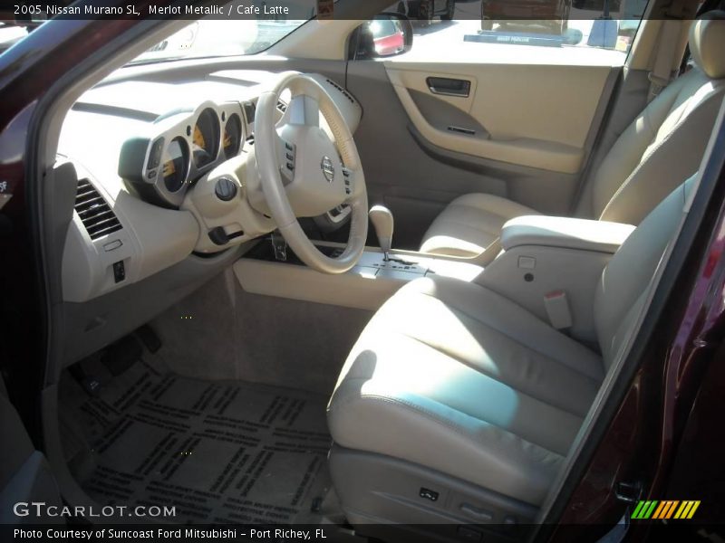 Merlot Metallic / Cafe Latte 2005 Nissan Murano SL