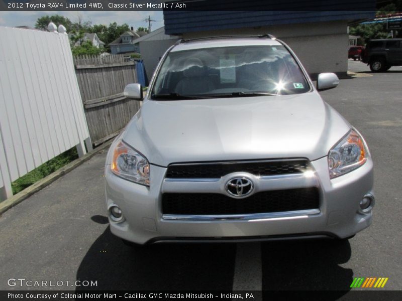 Classic Silver Metallic / Ash 2012 Toyota RAV4 Limited 4WD