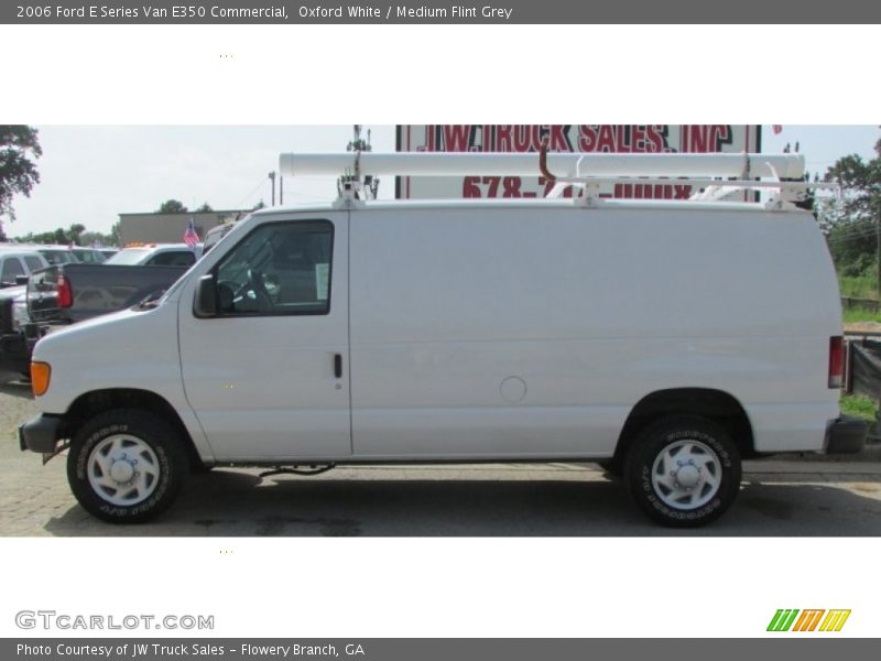 Oxford White / Medium Flint Grey 2006 Ford E Series Van E350 Commercial