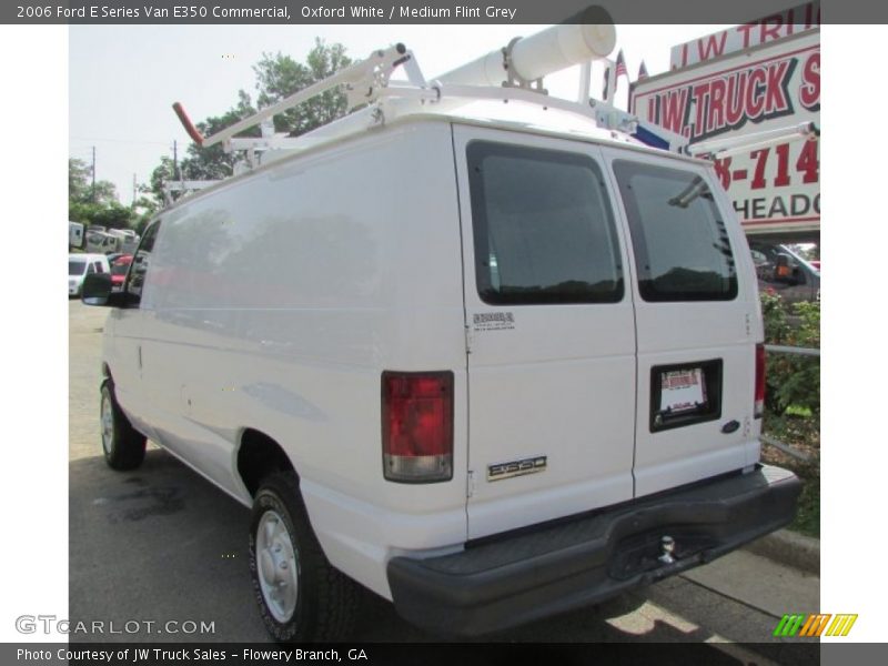 Oxford White / Medium Flint Grey 2006 Ford E Series Van E350 Commercial