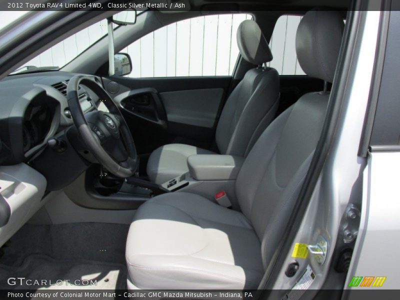 Classic Silver Metallic / Ash 2012 Toyota RAV4 Limited 4WD