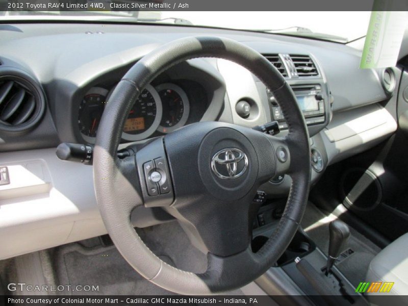 Classic Silver Metallic / Ash 2012 Toyota RAV4 Limited 4WD