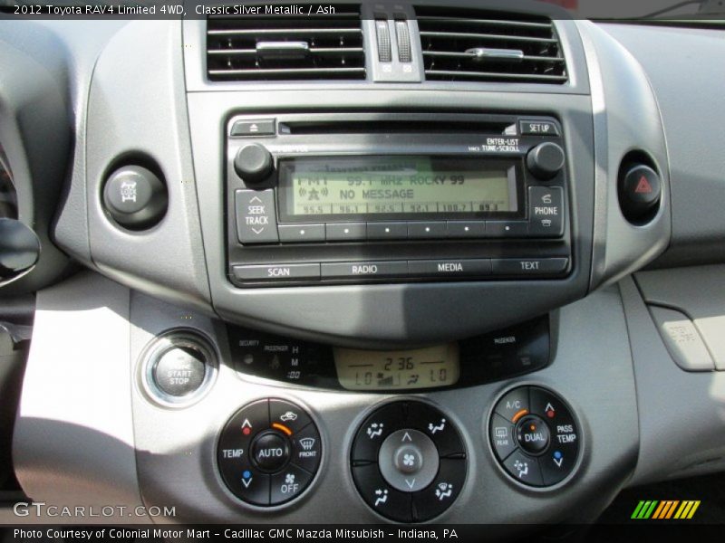 Classic Silver Metallic / Ash 2012 Toyota RAV4 Limited 4WD